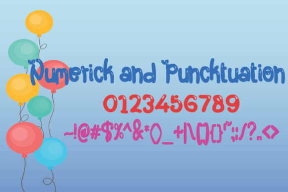 Baloon Dory Font - Preview 3