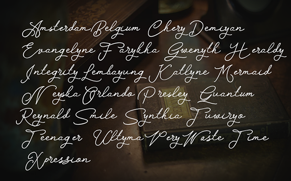 Bellynitha Font - Preview 3