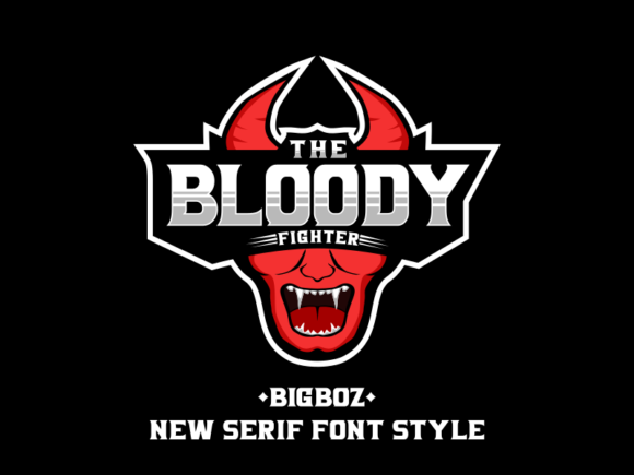 Bigboz Font - Preview 1