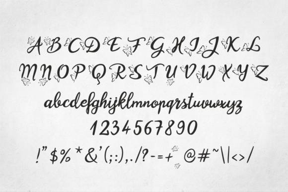 Blysher Font - Preview 1