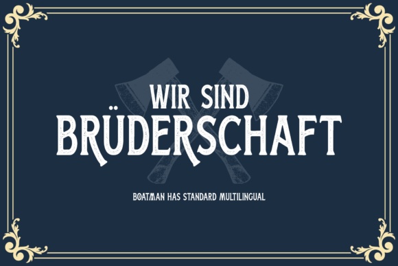 Boatman Font - Preview 6