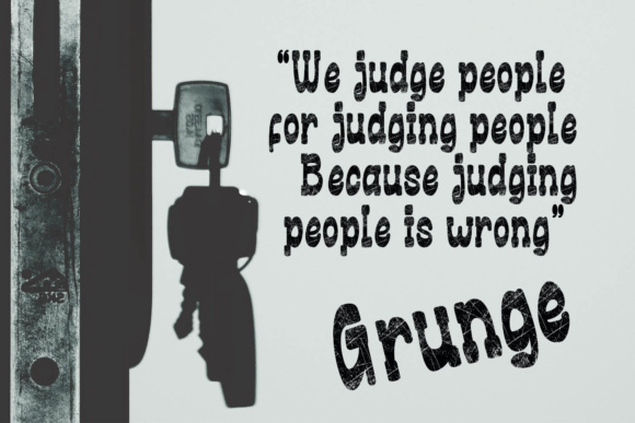 Bold Grunge Font - Preview 3