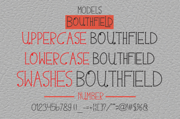 Bouthfield Font - Preview 6