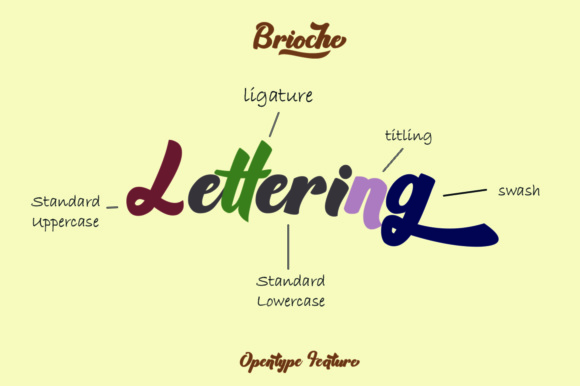 Brioche Font - Preview 1