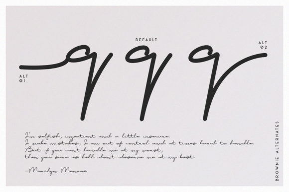 Brownie Duo Font - Preview 2