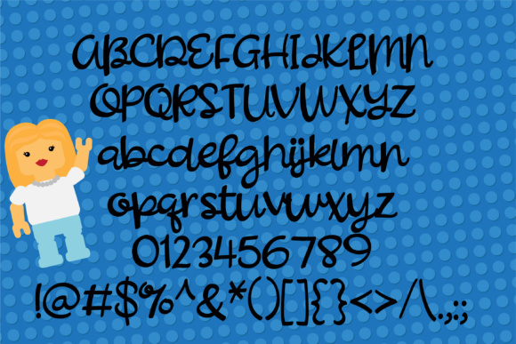 Build Me Up Font - Preview 1