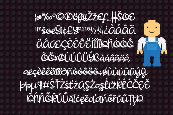 Build Me Up Font - Preview 2