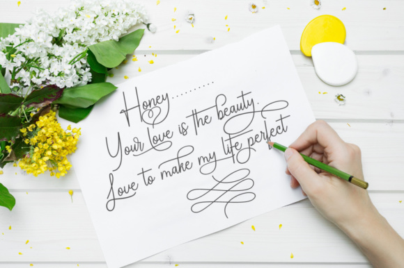 Chandelle Font - Preview 5