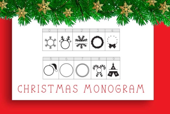 Christmas Mono Font - Preview 3