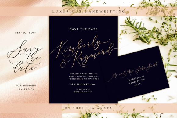 Cintha Font PNG with transparent background - Preview 3