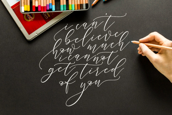 Cintha Font PNG with transparent background - Preview 6