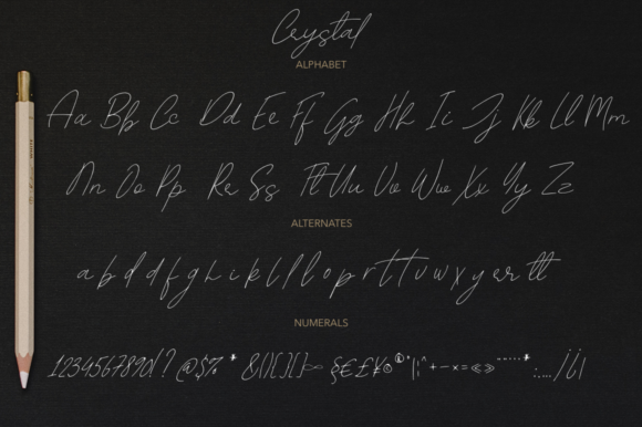 Crystal Font - Preview 6