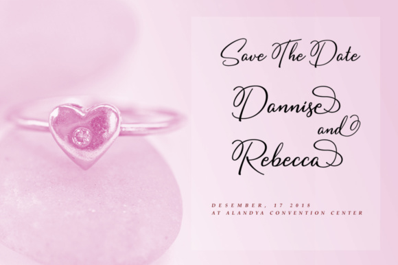 Dealissha Script Font - Preview 2