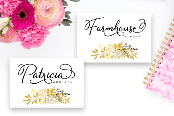 Dealissha Script Font - Preview 3