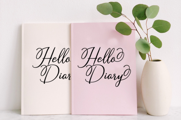 Dealissha Script Font - Preview 4