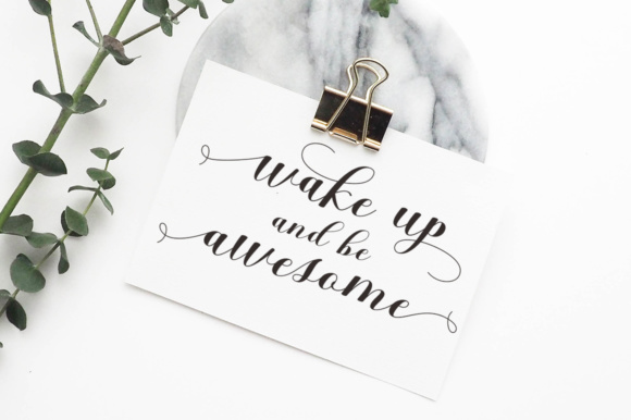 Dethalia Script Font PNG with transparent background - Preview 2