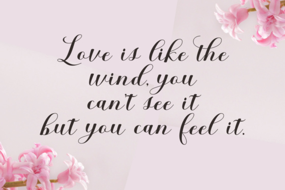 Dethalia Script Font PNG with transparent background - Preview 3