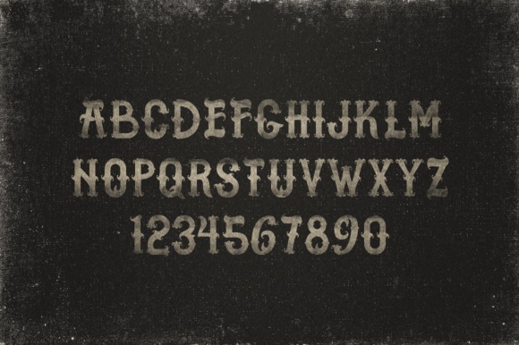 Divergent Font PNG with transparent background - Preview 2