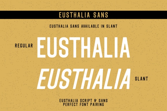 Eusthalia Family Font - Preview 2