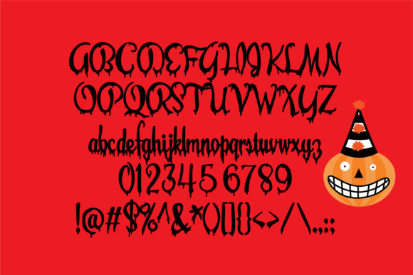 Evil Olivia Font - Preview 2