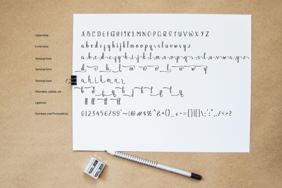 Fellant Font - Preview 3