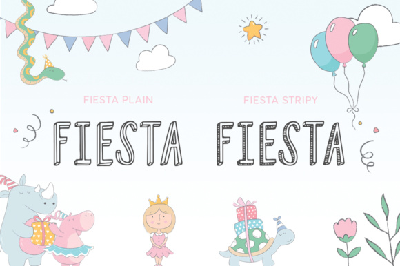 Fiesta Duo Font - Preview 1