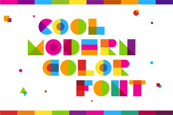 Garis Lengkung Font - Preview 1