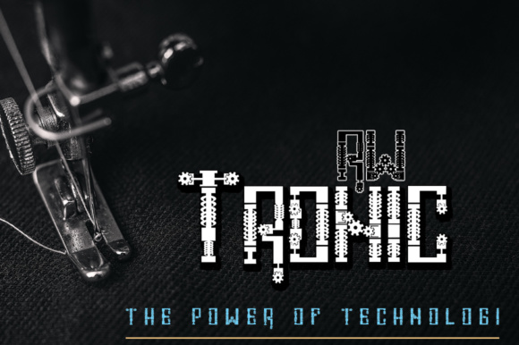 Gear Font - Preview 4