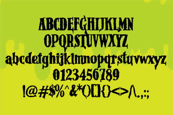 Goose Pimples Font PNG with transparent background - Preview 2
