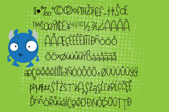 Grumble Font - Preview 1