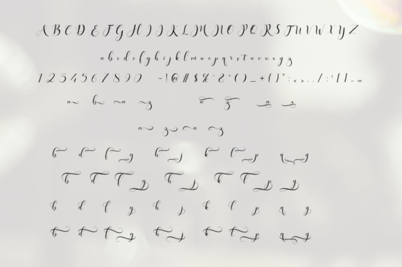 Haleigh Script Font - Preview 6
