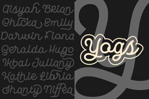 Hardino Font - Preview 1