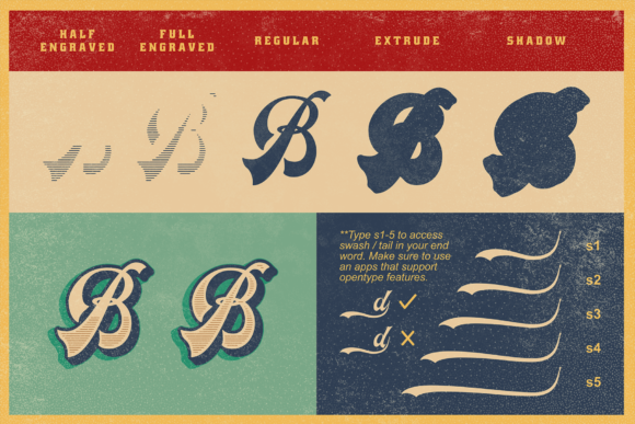 Headster Family Font PNG with transparent background - Preview 5