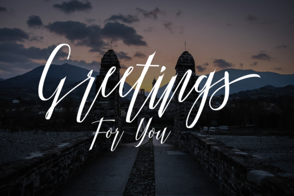 Hellarria Script Font - Preview 4
