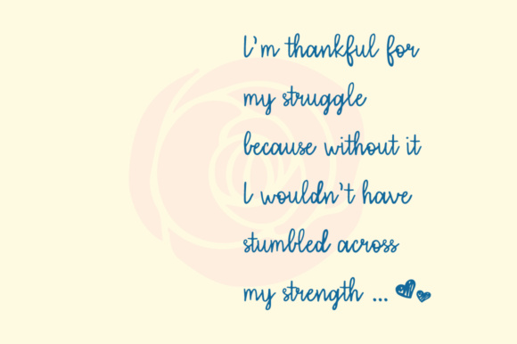 Hi Sunshine Font PNG with transparent background - Preview 2