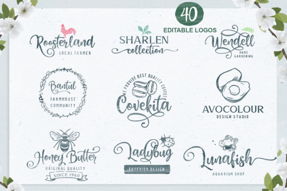 Honey Butter Trio Font PNG with transparent background - Preview 2