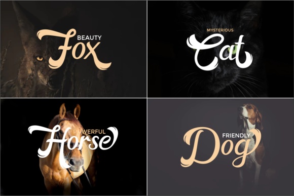 Horstail Font PNG with transparent background - Preview 3
