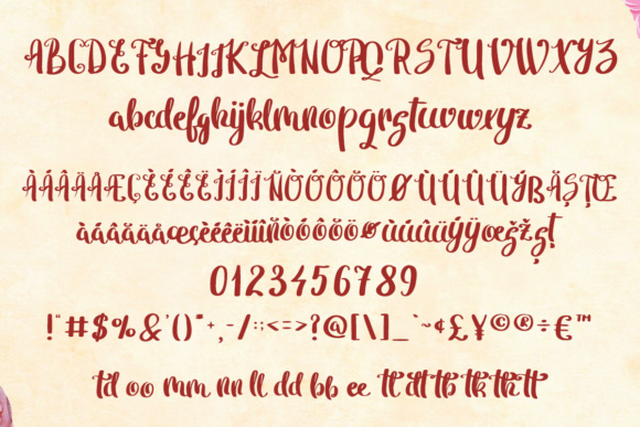 Ineffable Font PNG with transparent background - Preview 5