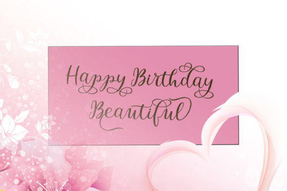 Intybus Script Font PNG with transparent background - Preview 3