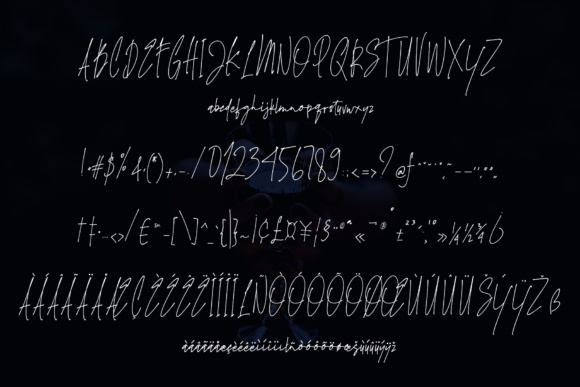 James Black Font PNG with transparent background - Preview 3