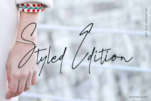 James Black Font PNG with transparent background - Preview 5
