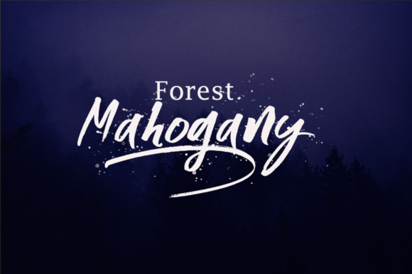 Just Mother Font PNG with transparent background - Preview 4