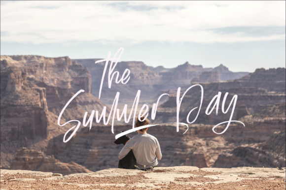 Just Mother Font PNG with transparent background - Preview 5