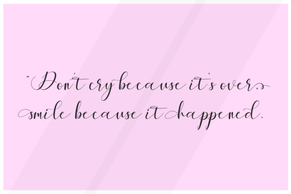 Maheria Script Font PNG with transparent background - Preview 3
