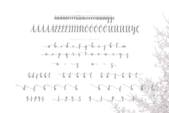 Mezabetto Font PNG with transparent background - Preview 6