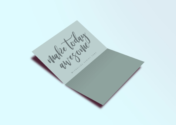 Michelles Script Font PNG with transparent background - Preview 2