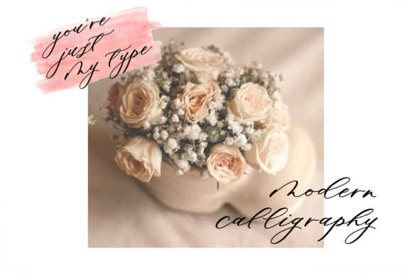 Minimalist Script Font PNG with transparent background - Preview 1