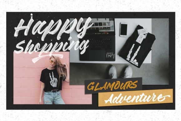 Mixing Font PNG with transparent background - Preview 3