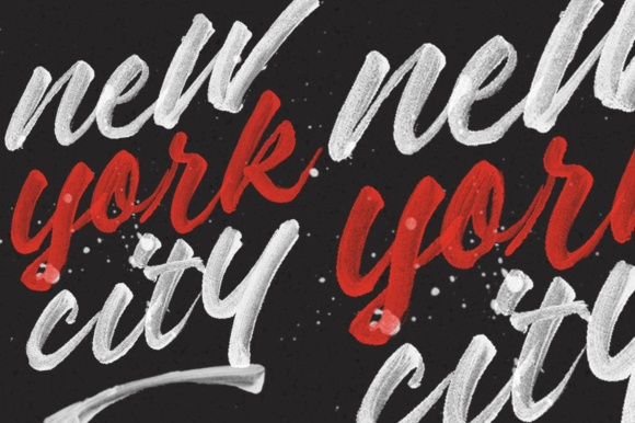 Mixing Font PNG with transparent background - Preview 5