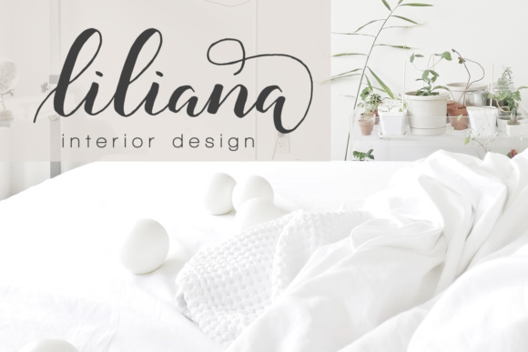 Monatia Script Font PNG with transparent background - Preview 1